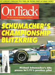 ON TRACK 1995 DEC 28 - WEEKLY RACING MAGAZINE